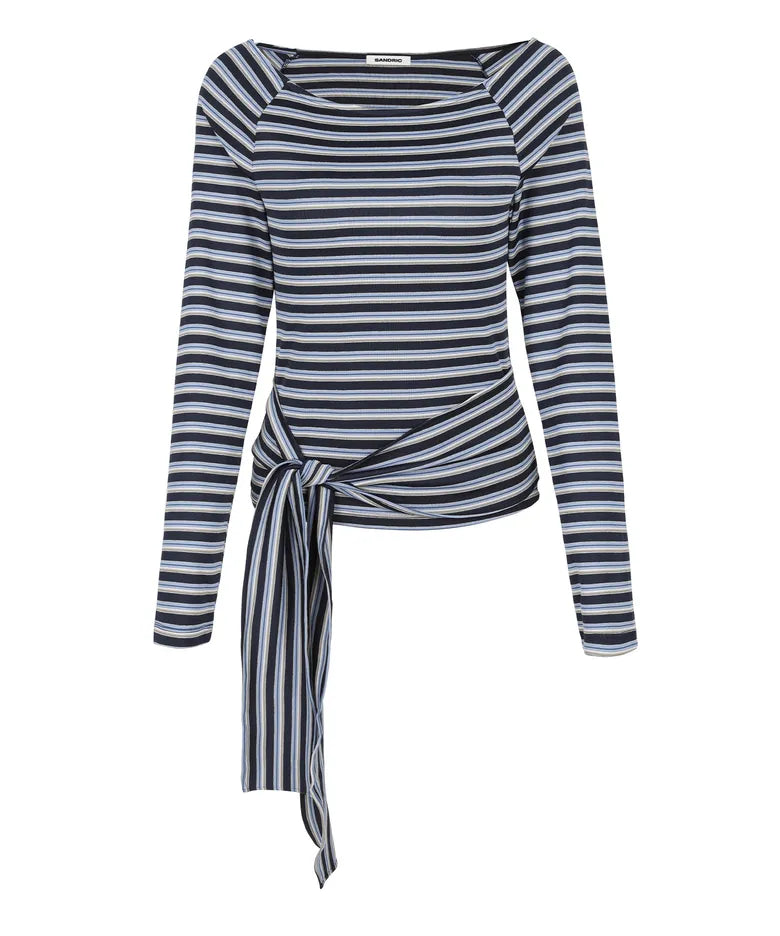 [ Pre-order ] Stripe Strap T-Shirt