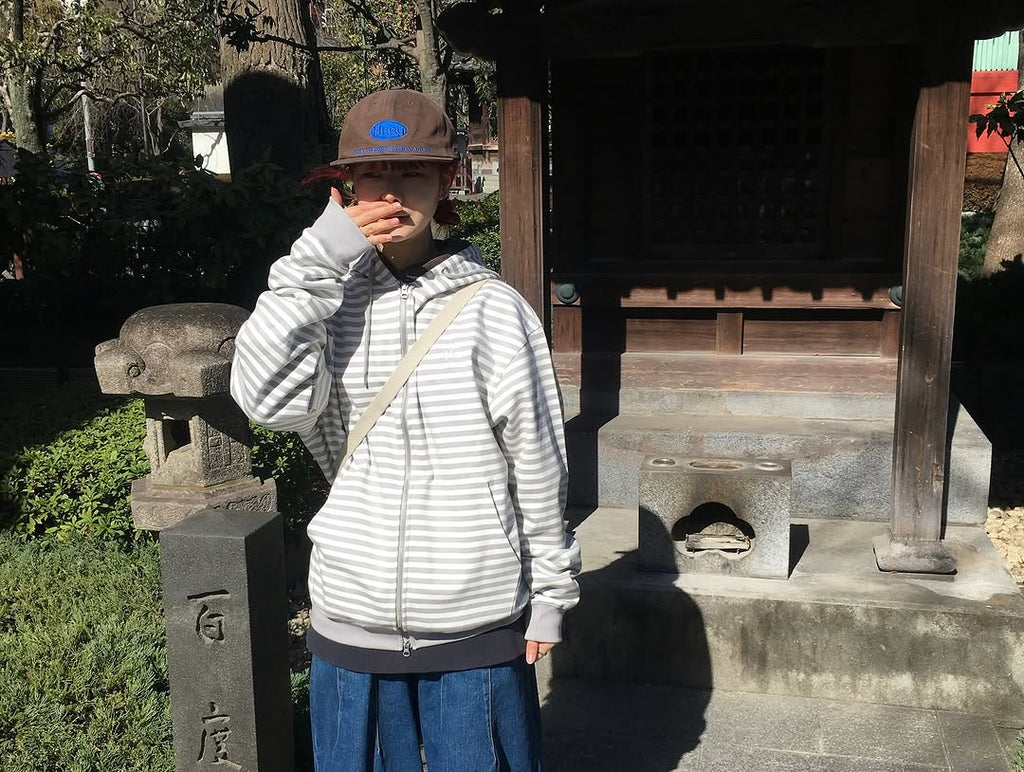 [ Pre-order ] TCM Stripe Hooded Zip-up