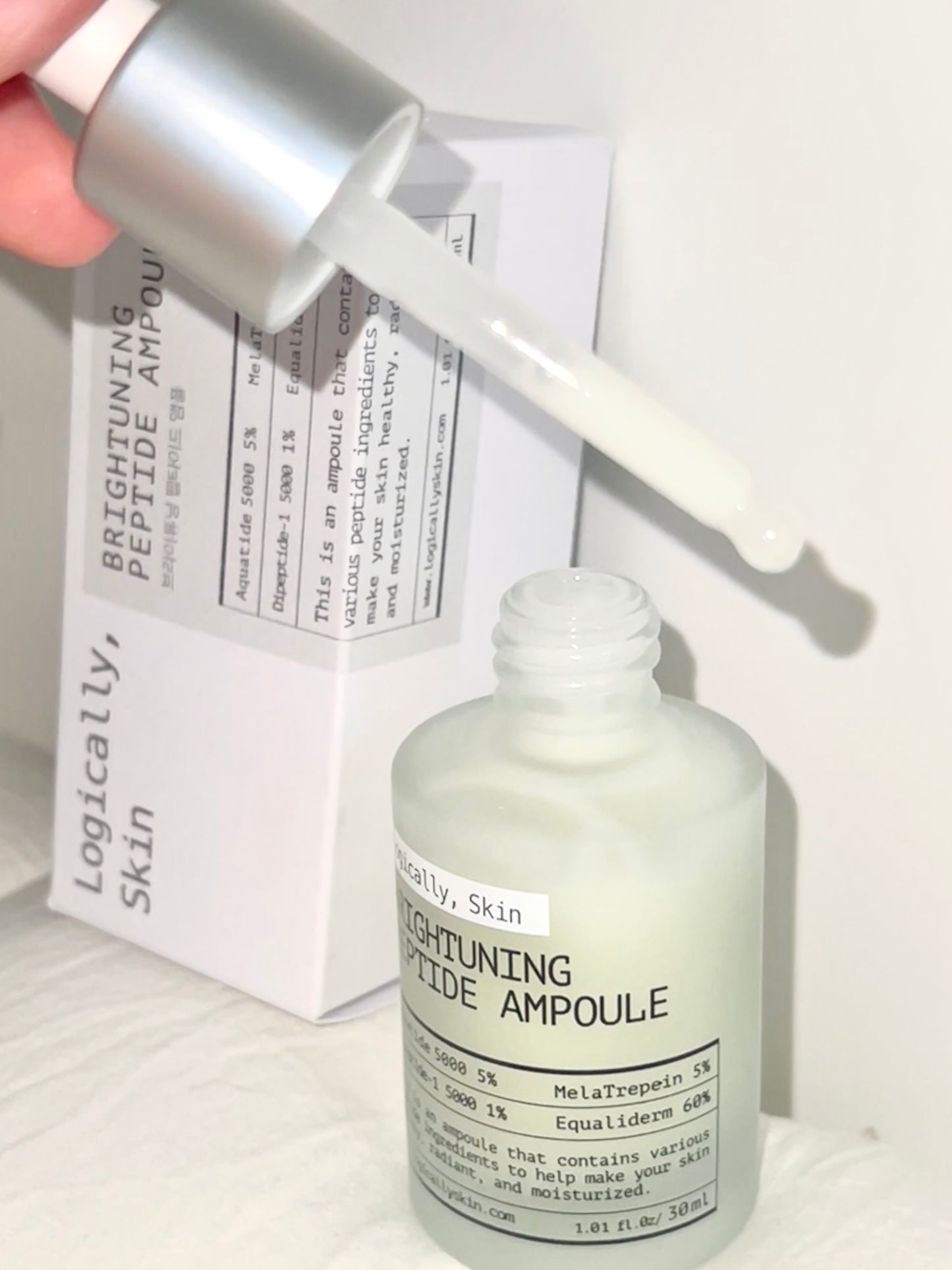 [ 店主自留 Pre-order ] Logically, Skin 💛 美白精華 Brightuning Peptide Ampule 30ml