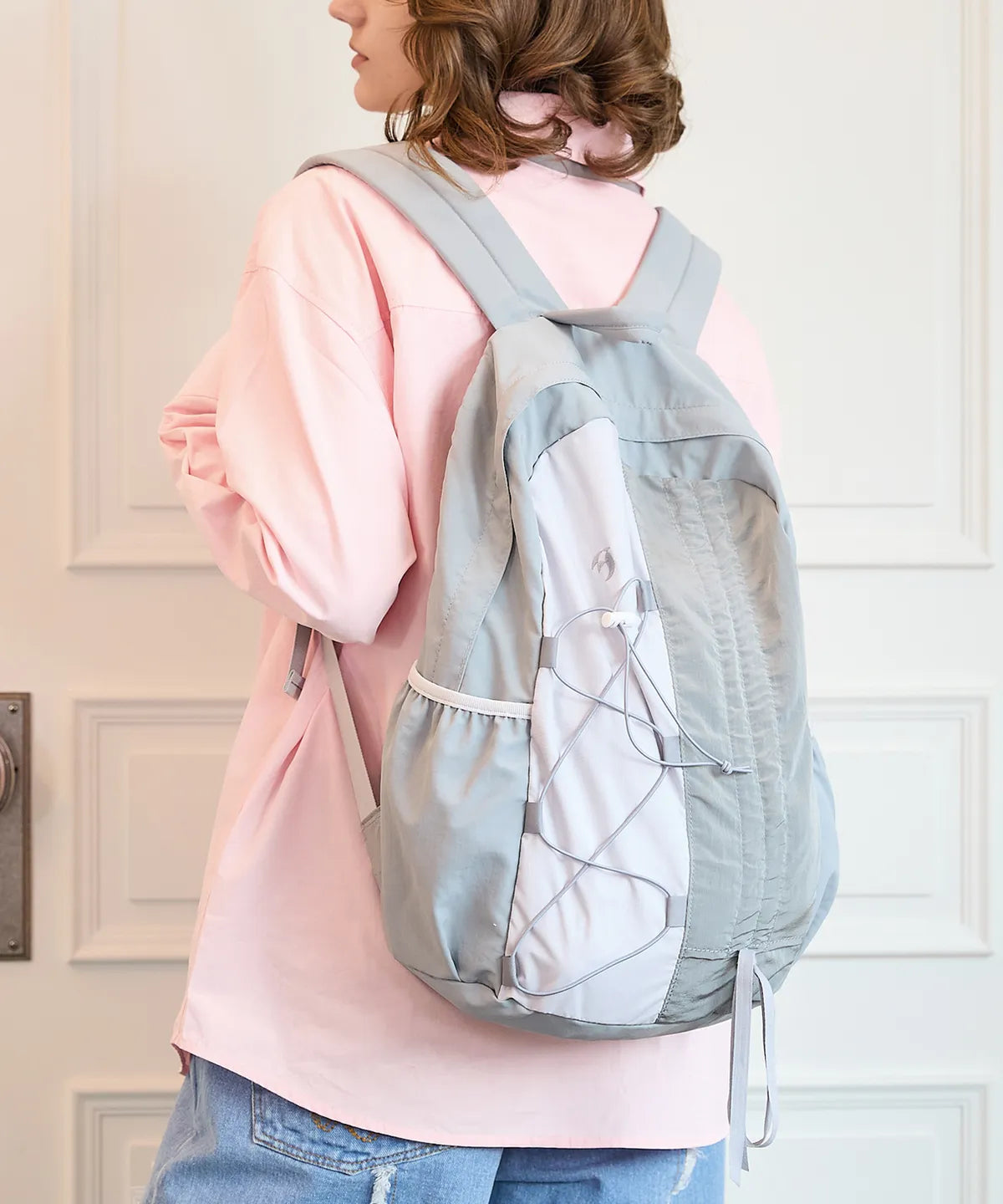 [ Karina 同款 Pre-order ] Half String Nylon Backpack