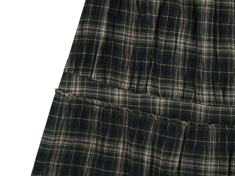 [ Pre-order ] Shirring Mid Skirt