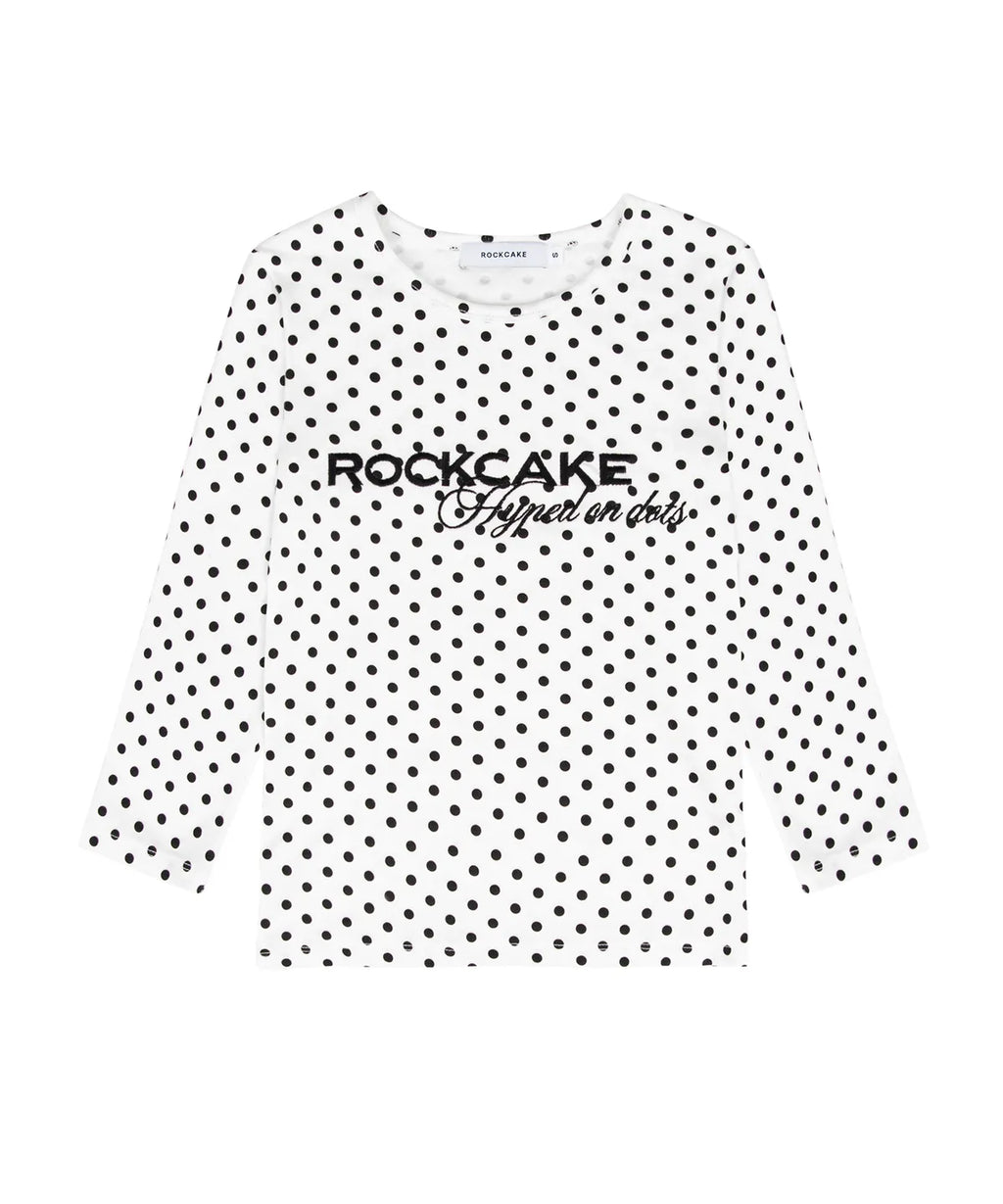 [ Pre-order ] Rockcake Hyped Dots Graphic Top