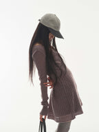 [ Pre-order ] Coy Angel Cap Grey