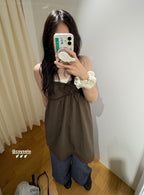 [ Pre-order ] Solar Stitch Mini Dress