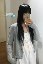 [ Pre-order ] Raw Edge Cardigan