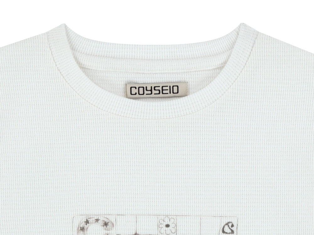 [ Pre-order ] Coy Waffle T-shirt