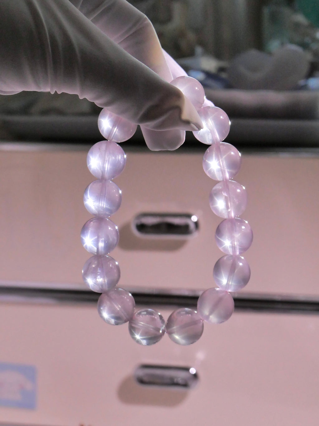 [ 現貨 ] 🇲🇬老礦馬粉晶手串 Natural Rose Quartz Bracelet