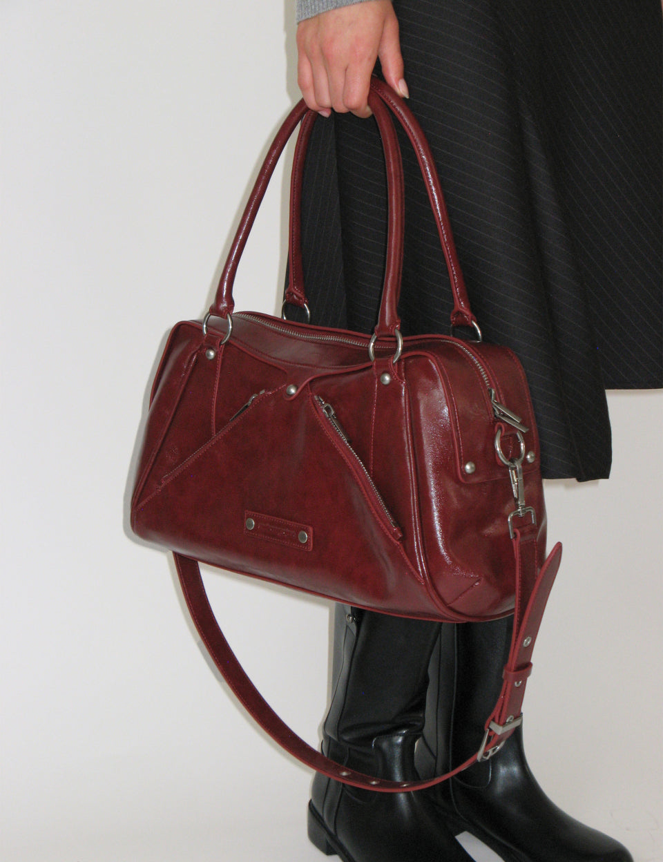 [ Pre-order ] Faux Leather M.O.S Bag