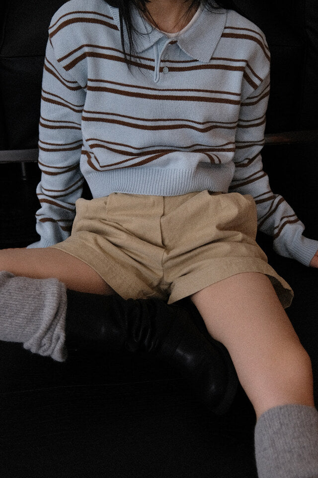 [ Pre-order ] Wendy ST Crop Knit