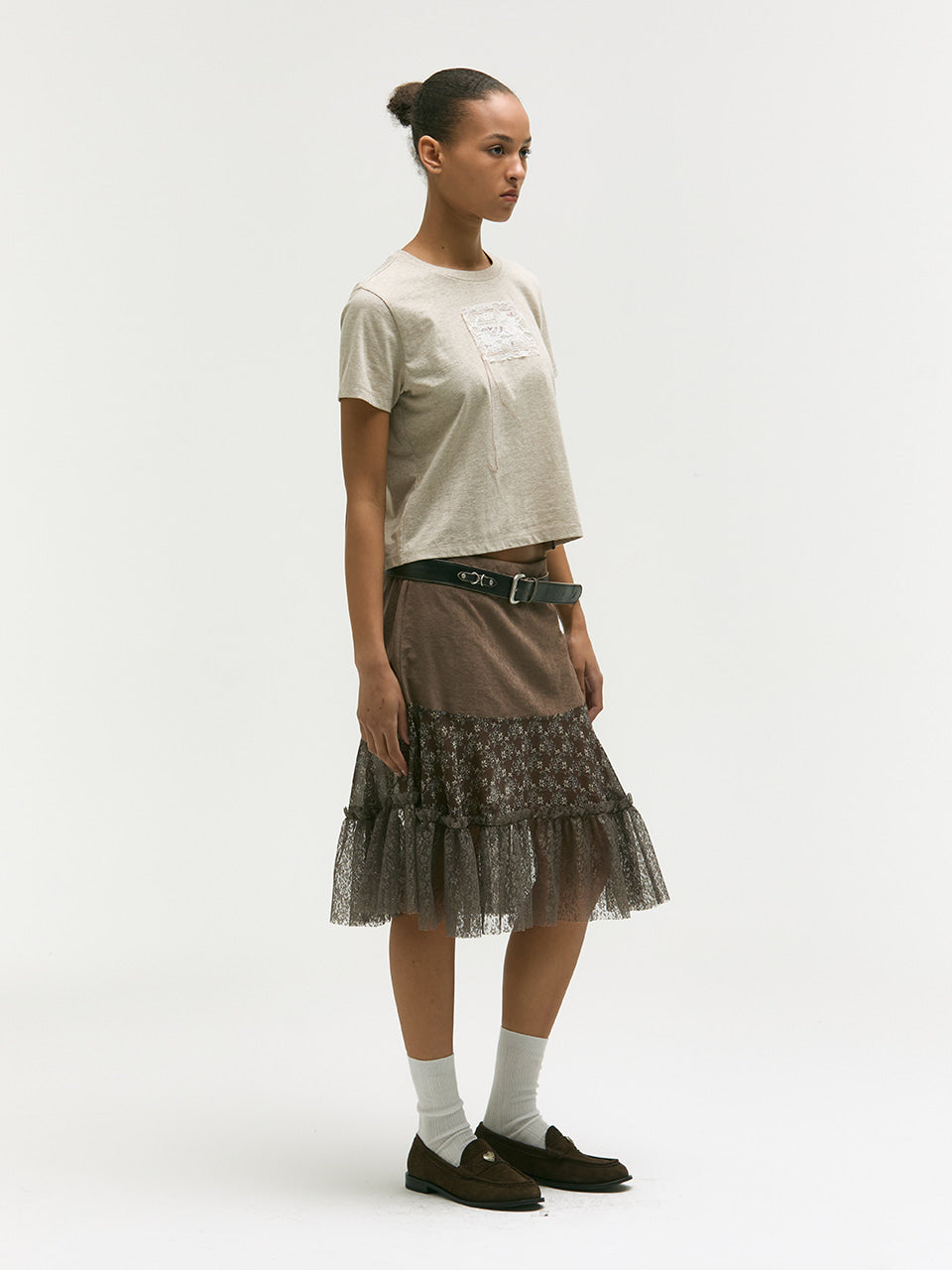 [ Pre-order ] Vintage Flower Skirt