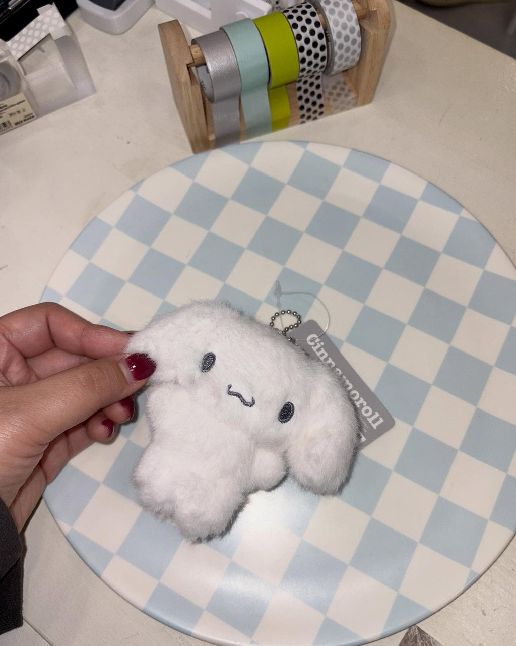 [ 來港中 ] 🇰🇷 韓國 Sanrio 灰白系列 Keyring