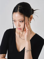 [ Pre-order ] Thin Wave Bracelet