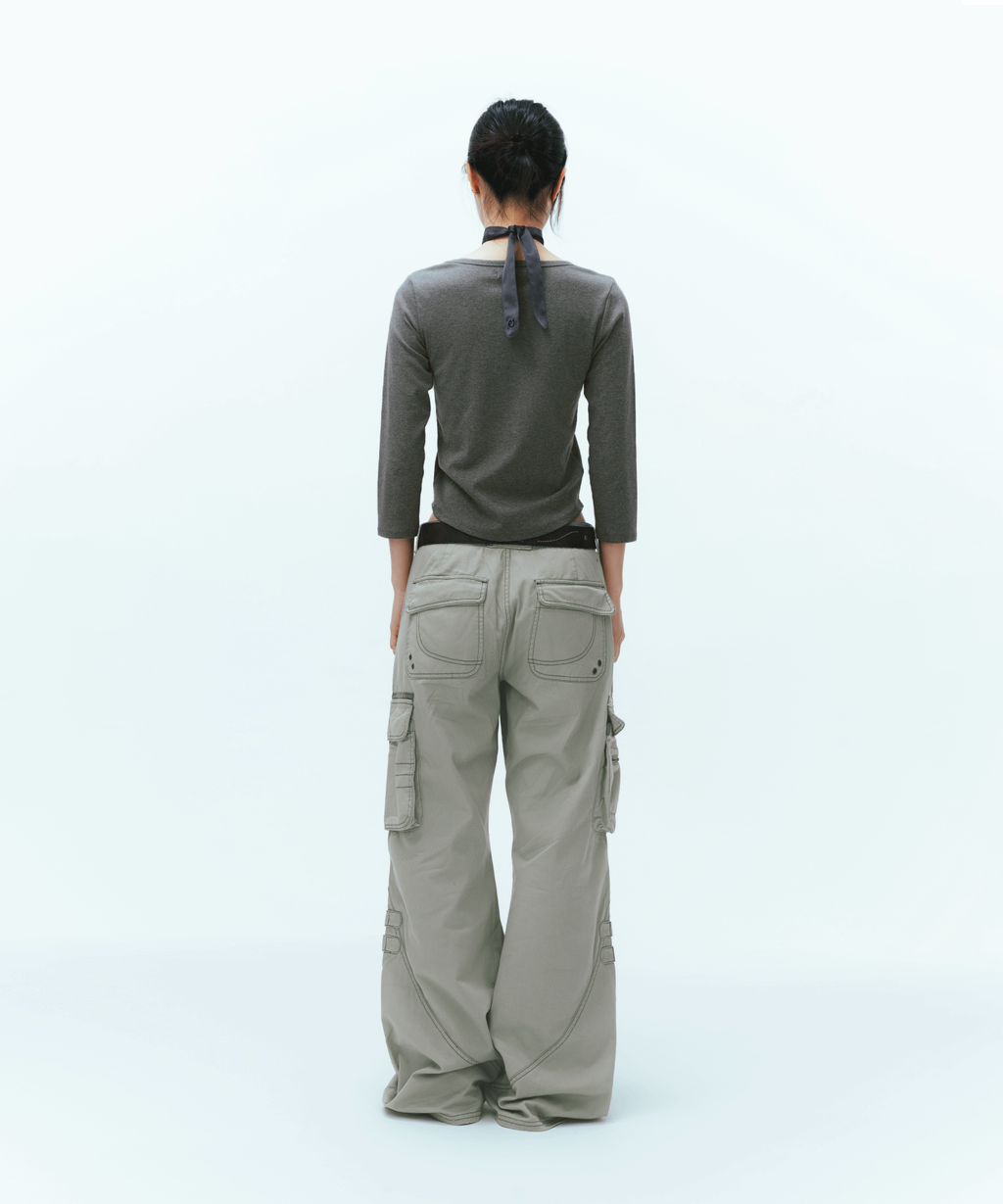 [ Pre-order ] Flame Stud Belt Brown