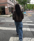 [ Jennie 同款 Pre-order ] Women Era Wide Fit Denim Pants