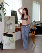 [ Pre-order ] 全棉內衣套裝 👙 Organic Oh! Bra Panty SET ( 內附胸墊 )