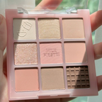 [ 店主自留 - 現貨 ] Milk Touch X Happyrim🥣九宮格眼影盤🥛 ( 臥蠶/提亮/陰影/胭脂/鼻影都有! )