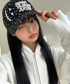 [ Pre-order ] Smile Logo Ball cap ( black )