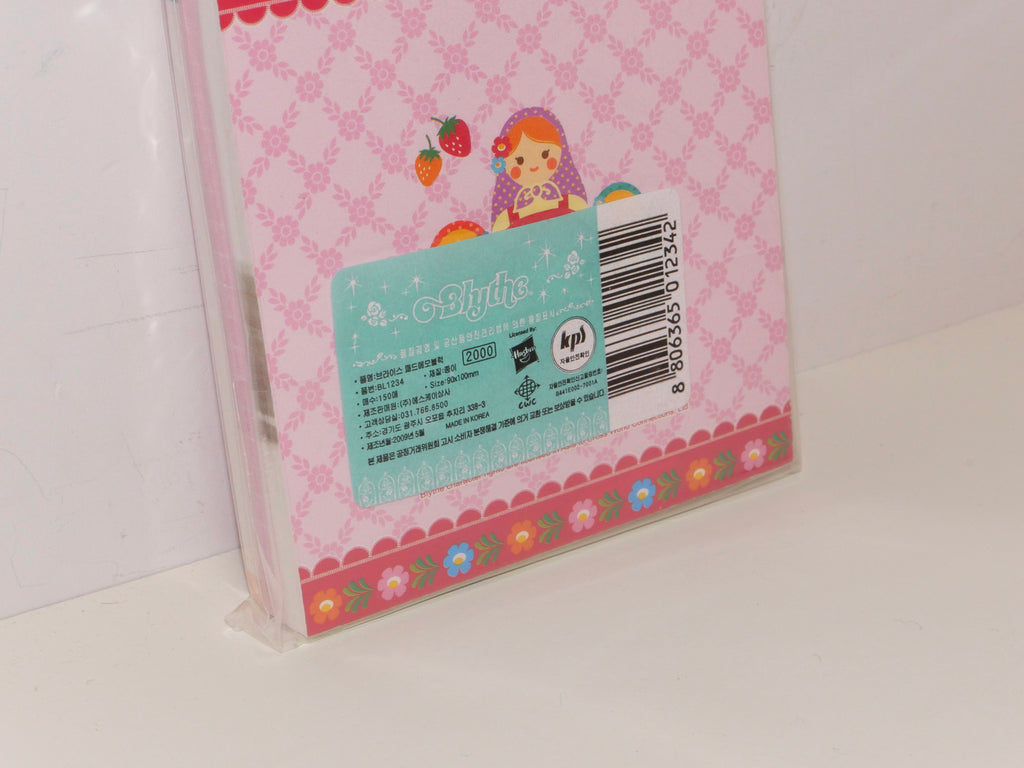 [ 現貨 ] 🇰🇷 Blythe 2009年生產的簿仔 ( 已停產所以只有少量, 售完不補 )