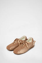 [ Pre-order ] Khiho Plie Back Ribbon Sneakers
