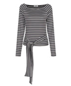 [ Pre-order ] Stripe Strap T-Shirt