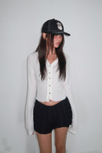 [ Pre-order ] Button Up Hood Cardigan