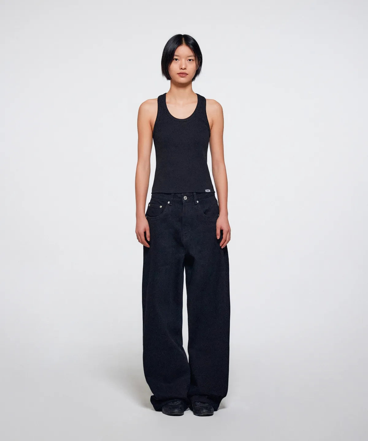 [ Jennie 同款 Pre-order ] Women Era Wide Fit Denim Pants