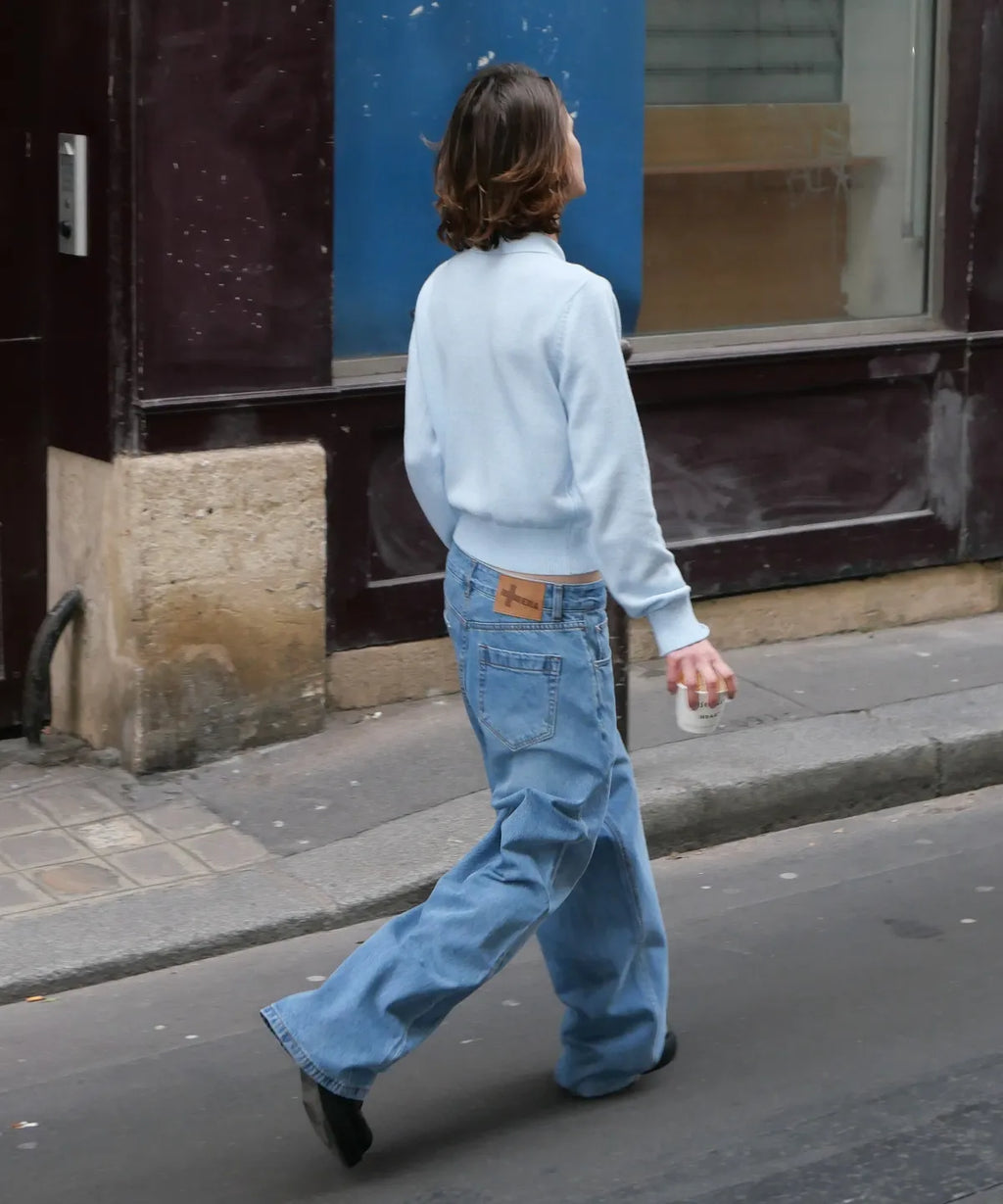 [ Jennie 同款 Pre-order ] Women Era Wide Fit Denim Pants