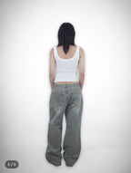 [ Pre-order ] Unisex Pigment Baggy Jeans