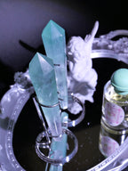 [ 現貨 ] TSCS010 綠營石權杖連支架