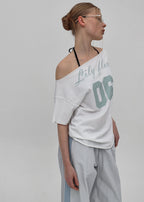 [ Pre-order ] MADE 프리피 보트넥 프린팅 반팔티