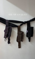 [ Pre-order ] Boho Ruffle Belt Bag
