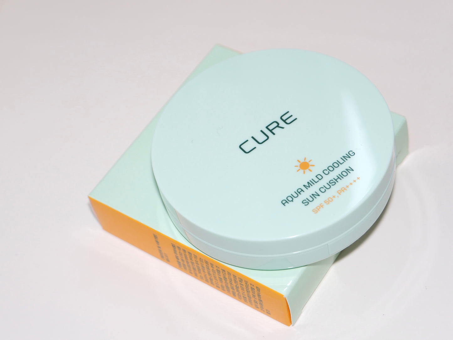 [ 店主推薦 Pre-order ] Cure 涼感水潤溫和防曬氣墊 ( 全家都可以使用 ) Aqua Mild Cooling Sun Cushion SPF50+ PA++++