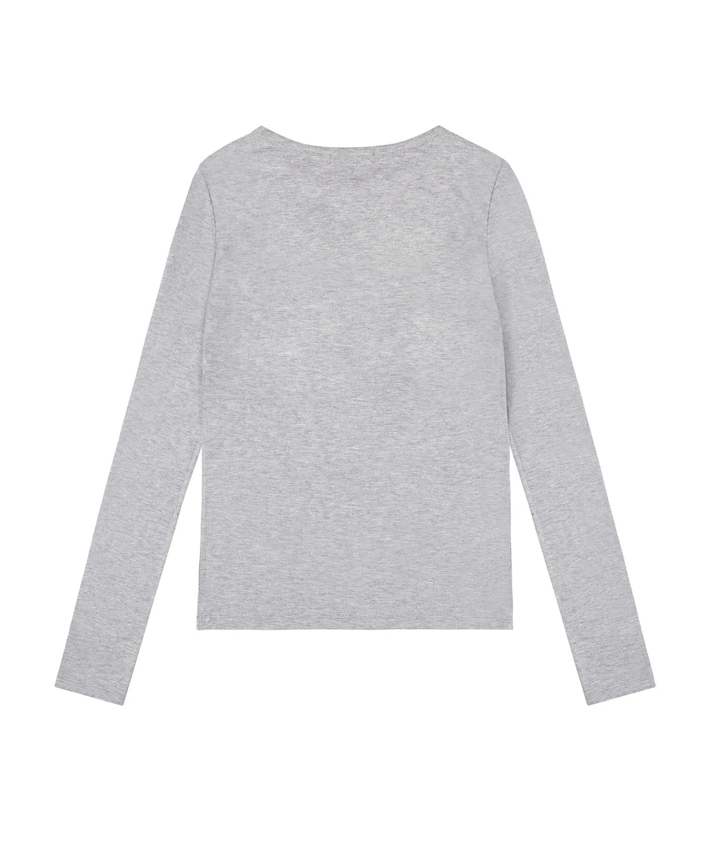 [ Pre-order ] Rockcake Classic Henly Neck Top