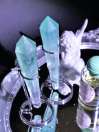 [ 現貨 ] TSCS010 綠營石權杖連支架