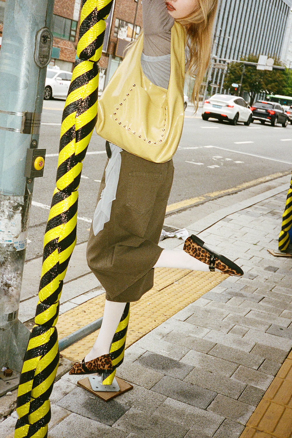 [ 🆕 Pre-order ] KHIHO Buckle Strap Ballerina Flat