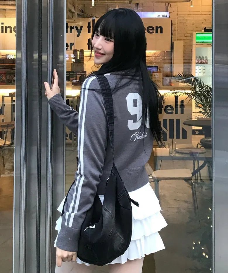 [ Pre-order ] Rockcake Sports 96 Full Zip Cardigan