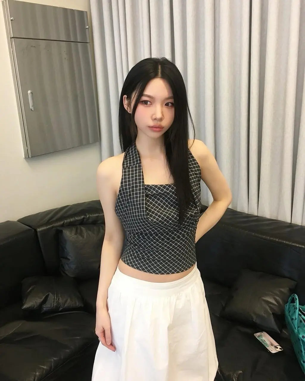 [ Pre-order ] MADE 버키 드레이프 홀터나시