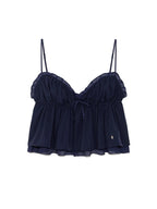 [ Pre-order ] Shirred Crinkle Bustier