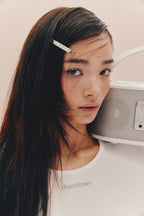 [ Pre-order ] Threetimes Love cubic hair pin