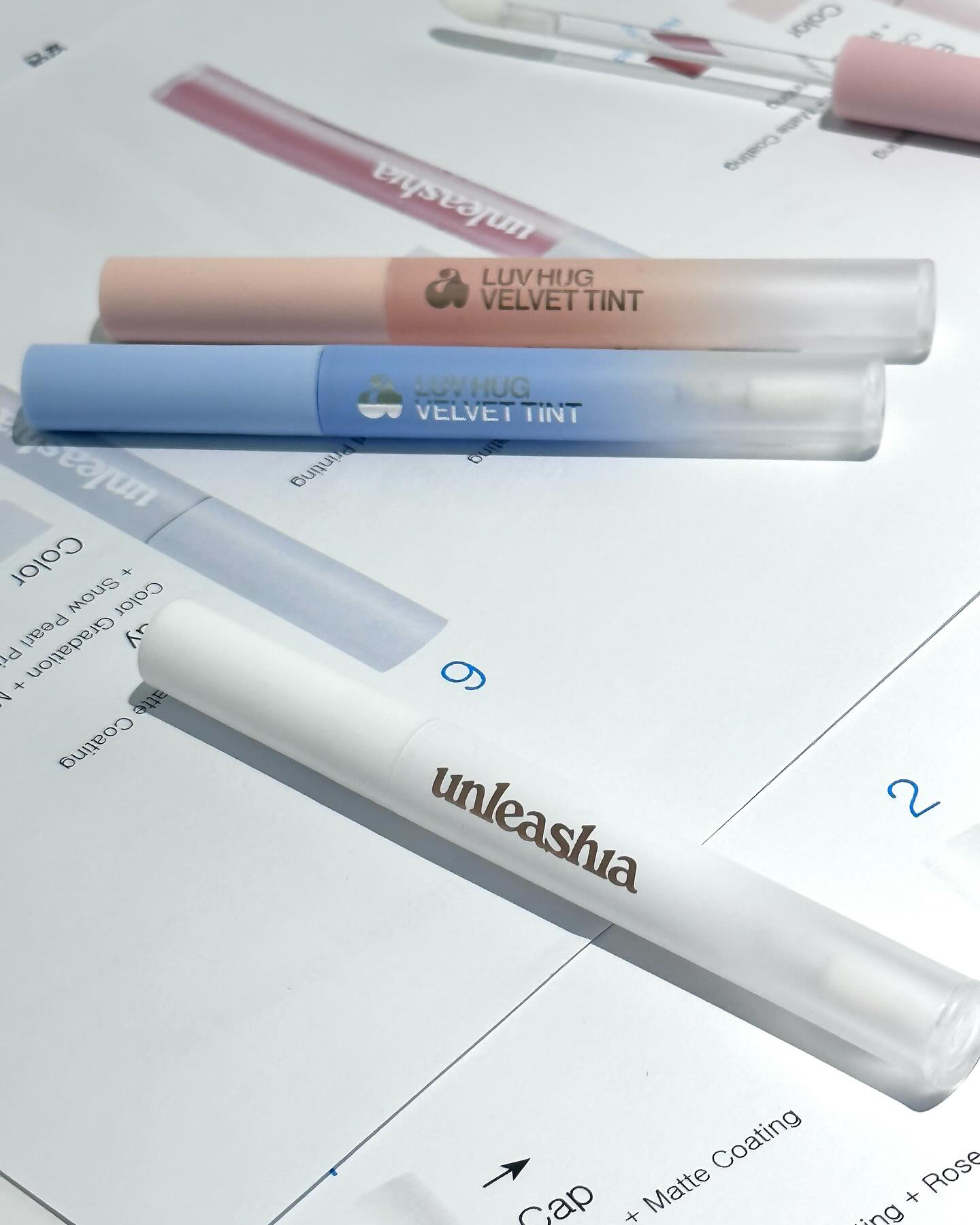 [ 店主自留 - 現貨 ] Unleashia 🧁純素🌱絲絨奶油慕斯唇釉 Luv Hug Velvet Tint
