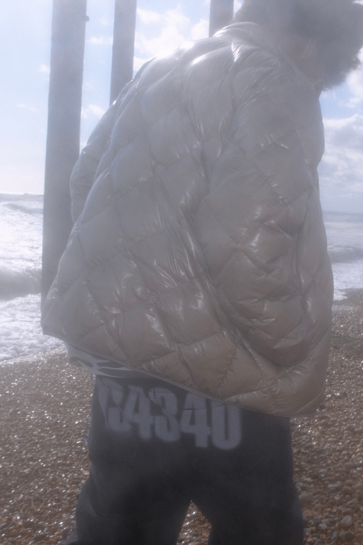 [ Pre-order ] 134340 Vintage Laser Denim Pants Blue