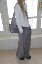 [ Pre-order ] Stripe Pocket Cross Bag