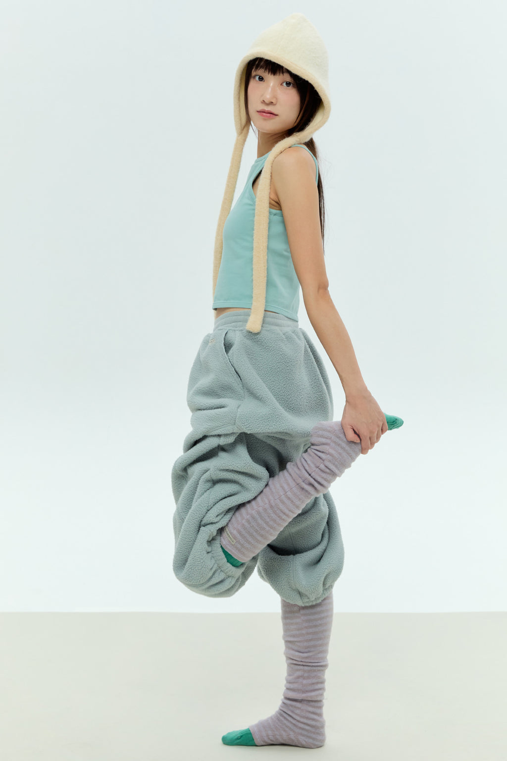 [ Pre-order ] Stripe Knee Socks