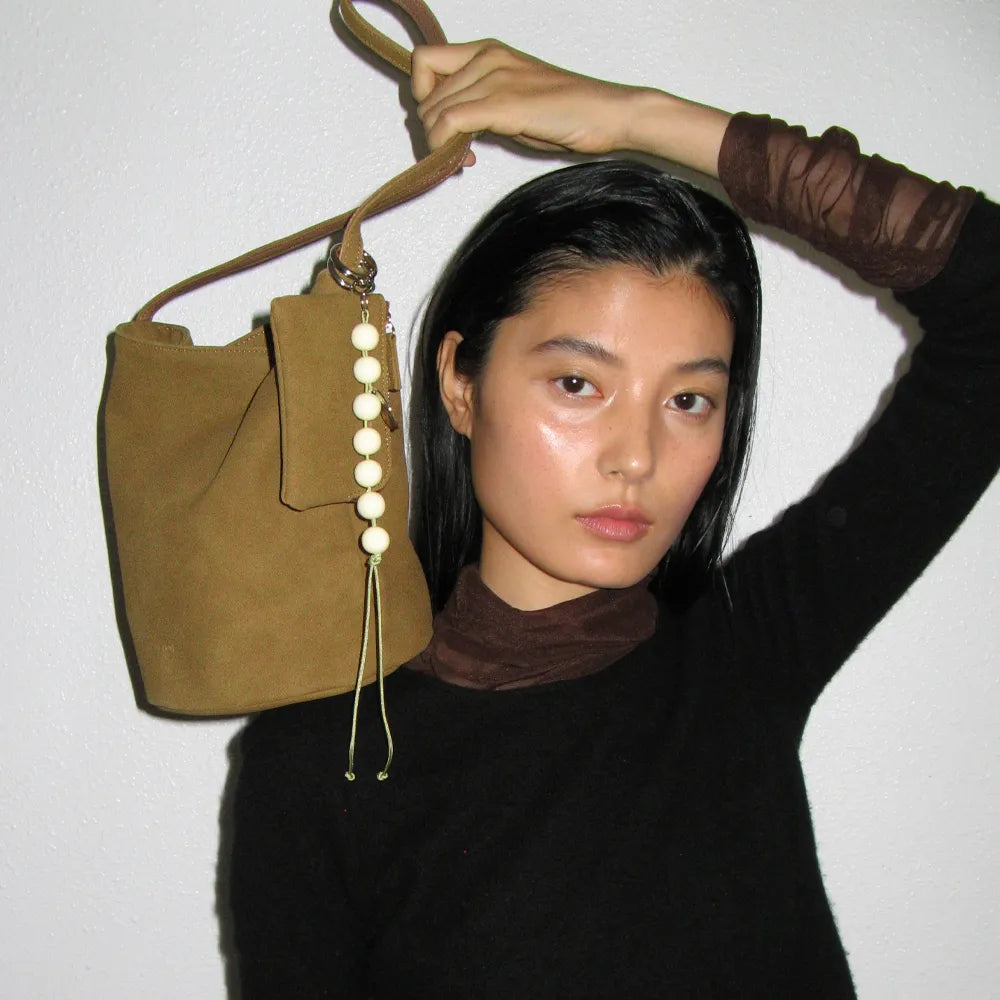 [ 店主強推 Pre-order ] 0016 Soft Bucket Bag ( 送吊飾&小pouch )