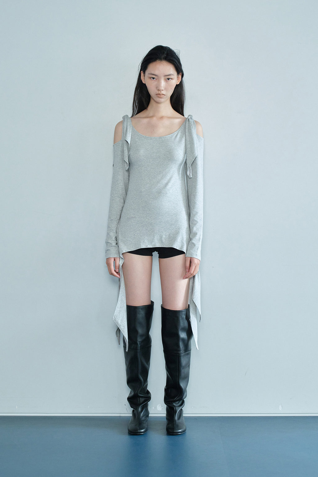 [ 現貨 ] 3way Slit Top Grey