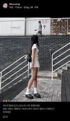 [ Rose同款 - 現貨 ] Glowny Province Eyelet Shorts