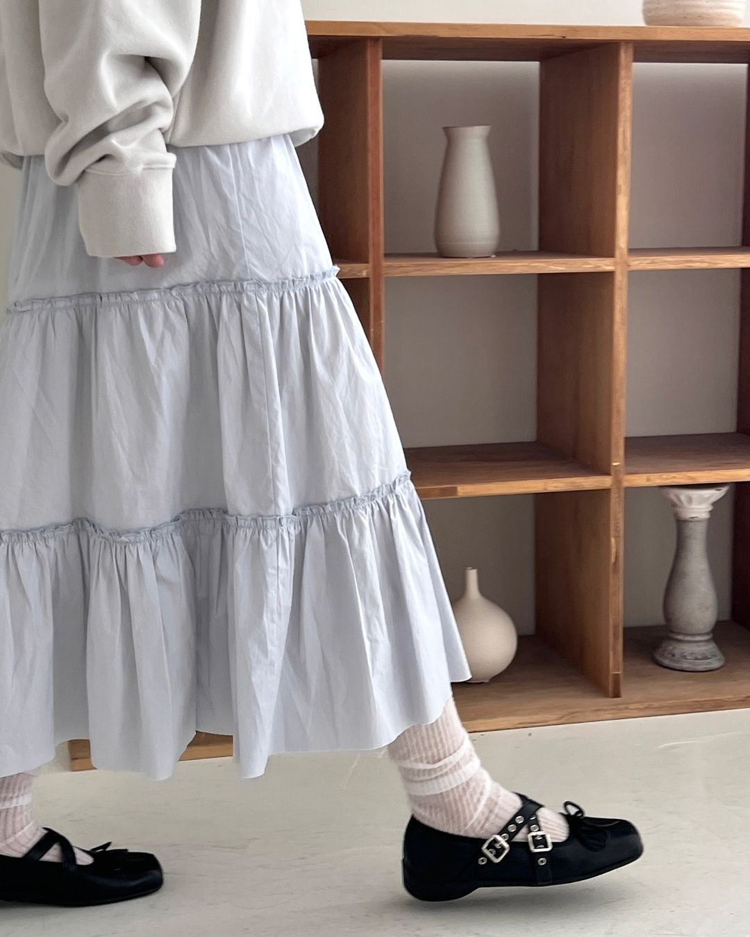 [ Pre-order ] 🇰🇷 Buckle Ballet Flats