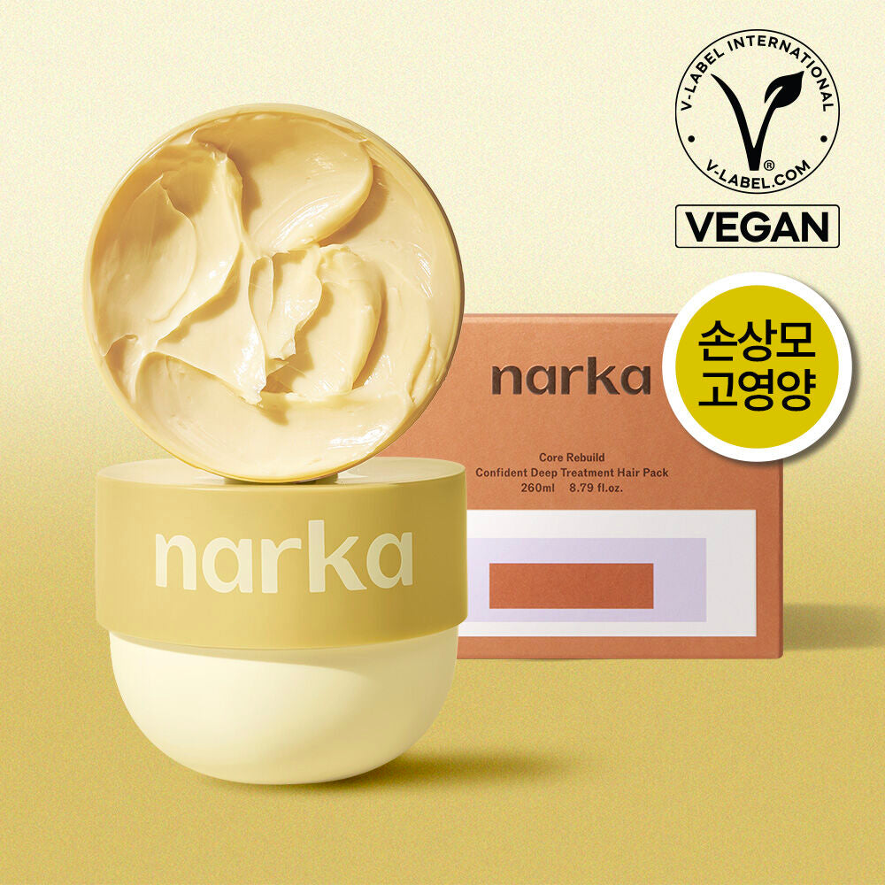 [ Pre-order ] Nakar 黃油深層修護極受損髮質蛋白髮膜 Core Rebuild Confident Deep Treatment Hair Pack 290ml