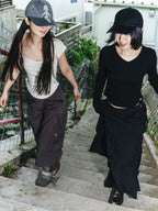 [ Pre-order ] Coyseio Punching Shirring Top