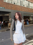 [ 店主推薦 Pre-order ] Blackup Sherin Cancan Mini Skirt Pants